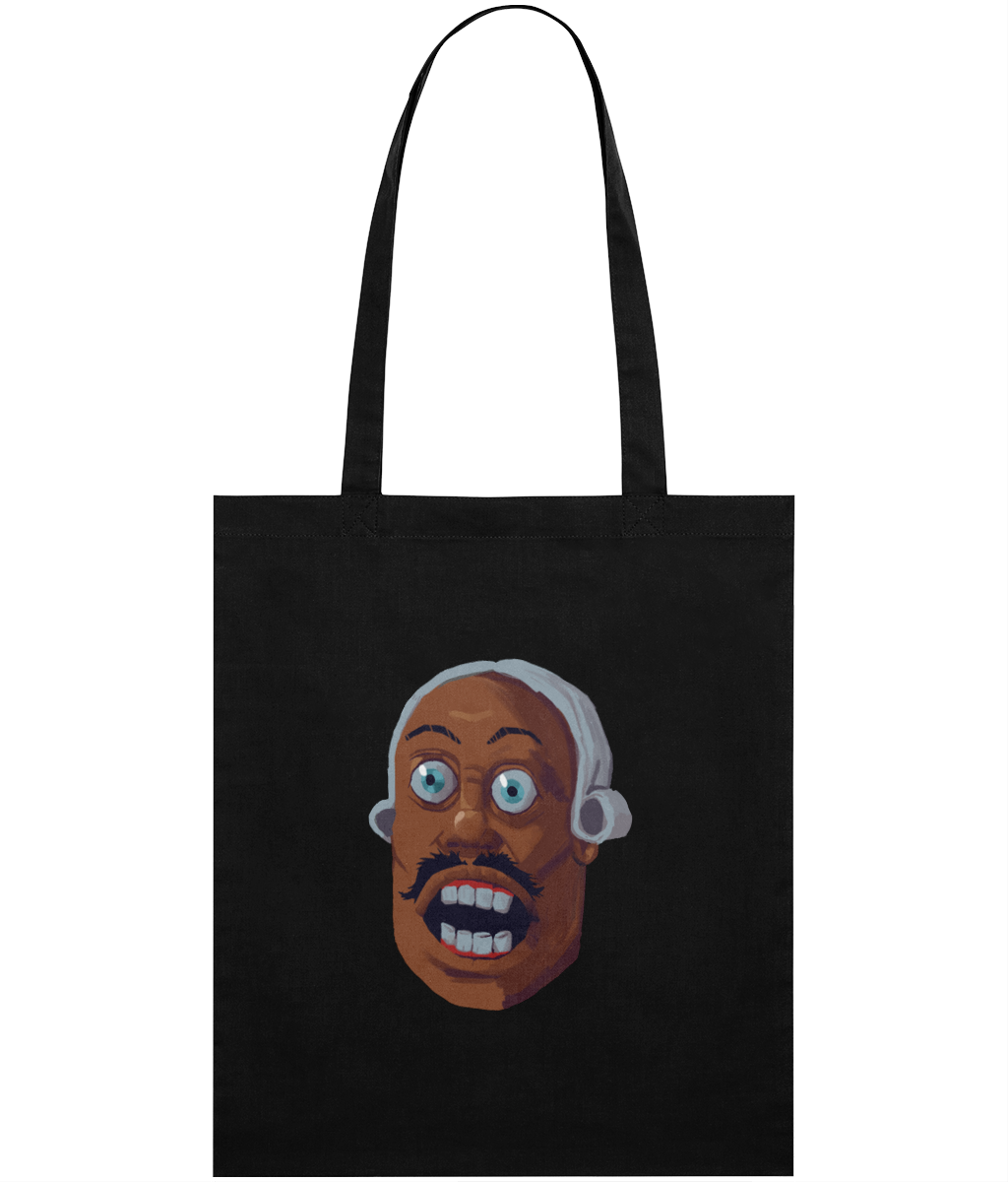 The Case of the Golden Idol: Batley Face Tote Bag