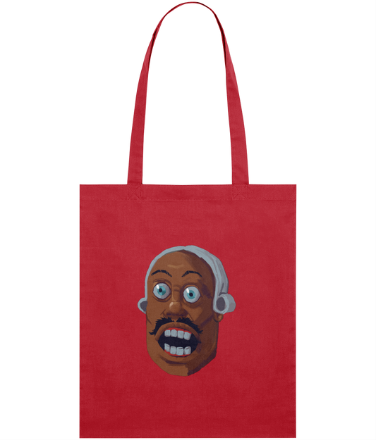 The Case of the Golden Idol: Batley Face Tote Bag