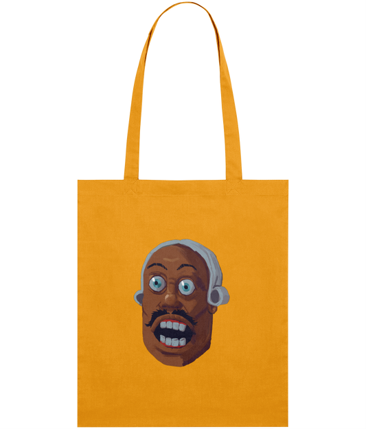 The Case of the Golden Idol: Batley Face Tote Bag