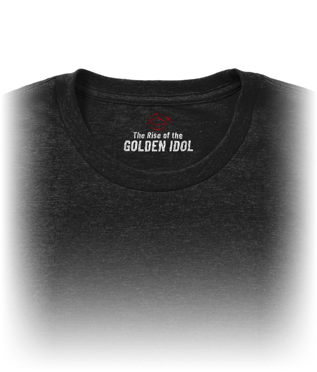 The Rise of the Golden Idol Logo- T-Shirt - Black