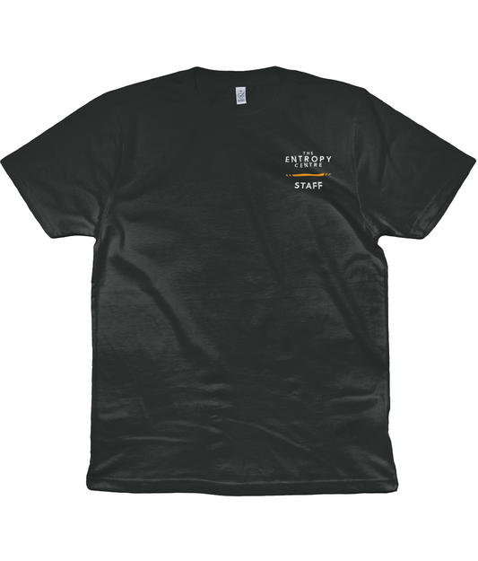 The Entropy Centre: Staff T-Shirt with sleeve design